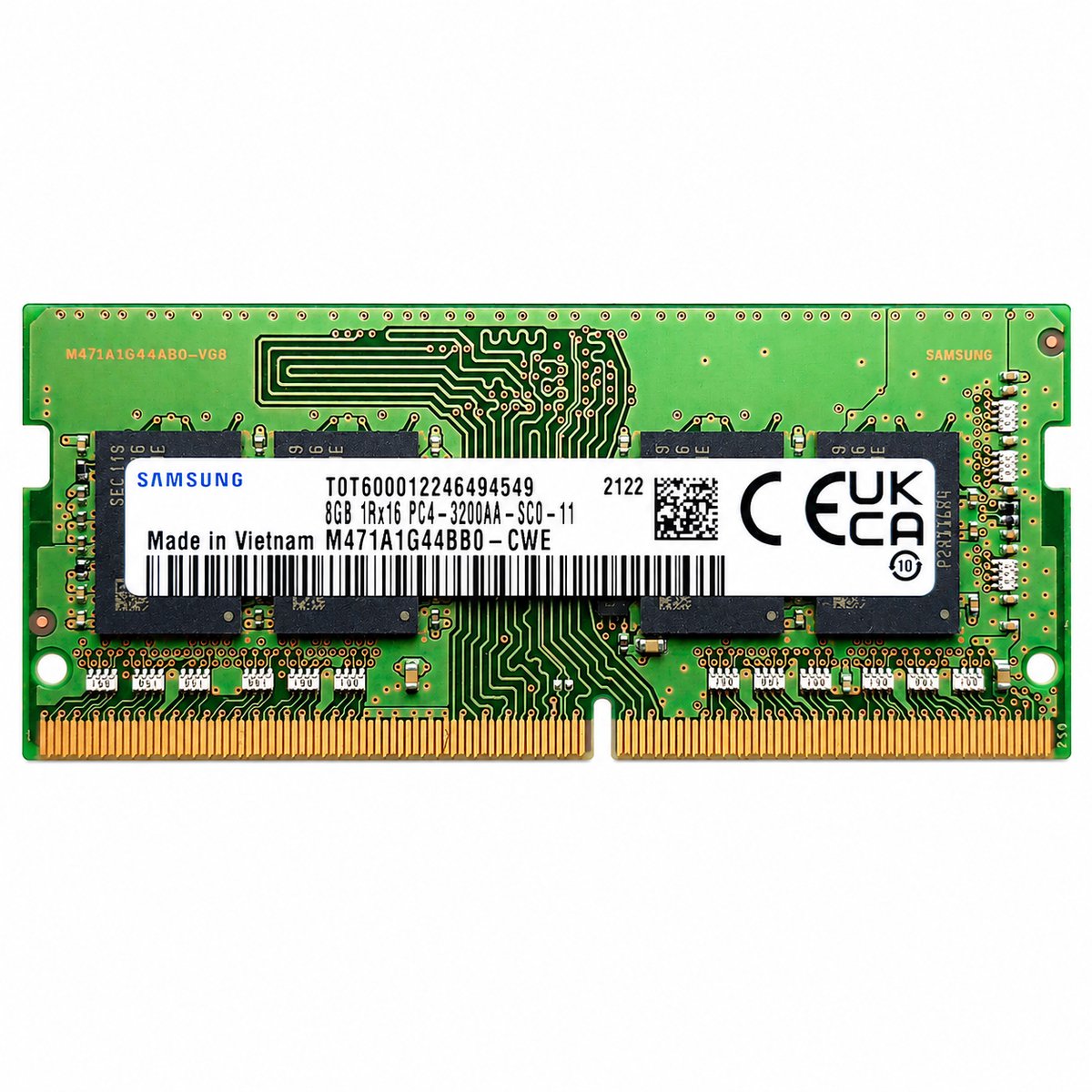 Samsung M471A1G44BB0-CWE – 8GB DDR4 3200MHz SO-DIMM Laptop Geheugen – Snel & Betrouwbaar