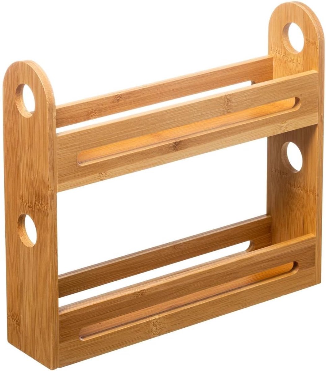 5five bamboe plankeenheid - 30 x 7 x 27,5 cm