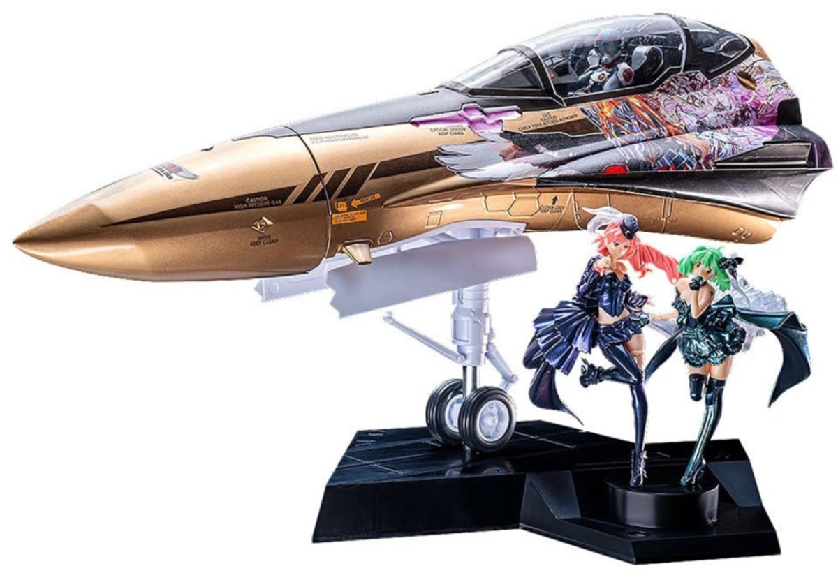 Max Factory Macross FronTie / Stropdasr Plastic Model Kit PLAMAX MF-98: minimum factory Fighter Nose Collection YF-29 GALAXY SET 34 cm Model Kits