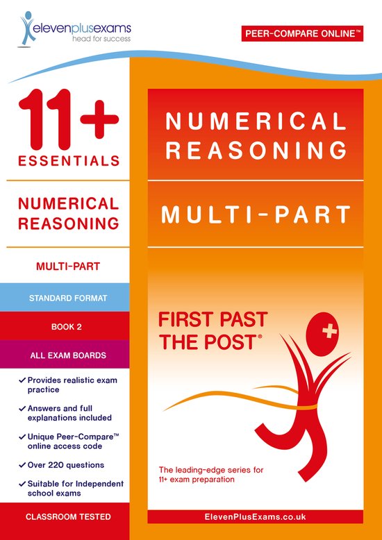 11+ Essential Numerical Reasoning: Multi-Part Book 2 - cover