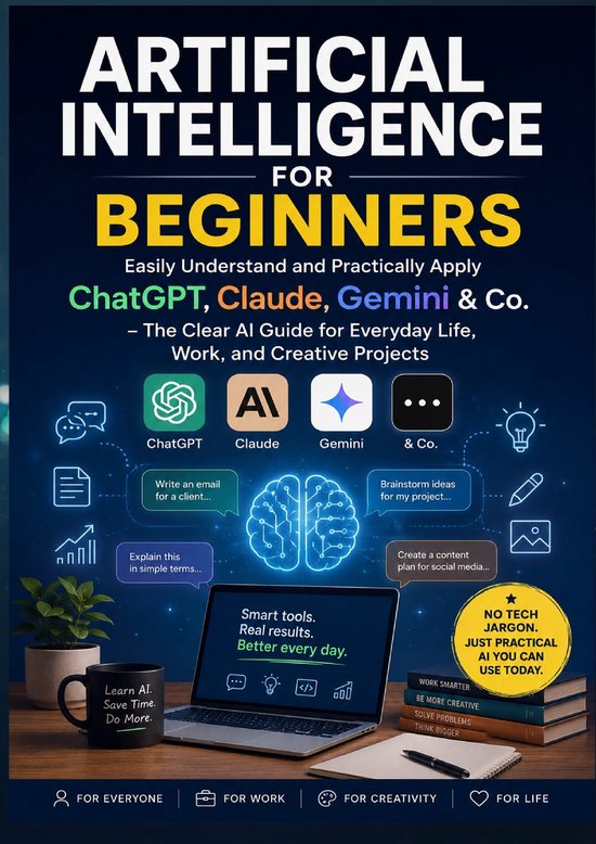 Artificial Intelligence for Beginners: Easily Understand and ... - cover