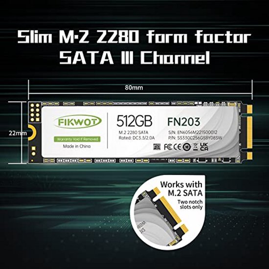 Interne SSD - Opslag Schijf - Sneller opstarten - SATA III Interface - 512 GB - Zwart — afbeelding 4
