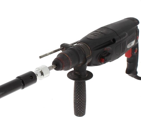 Grondboor - Aardeboor - Gaten Boren - Met SDS Plus Adapter - 60 mm Diameter - Zilverkleurig — afbeelding 2