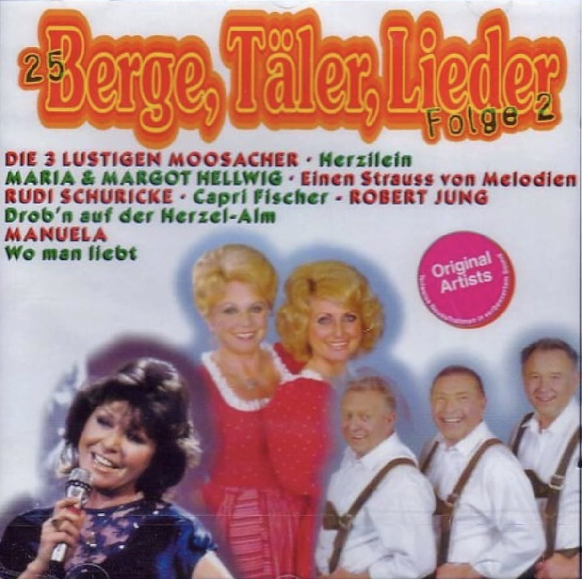25 Berge, Täler, Lieder