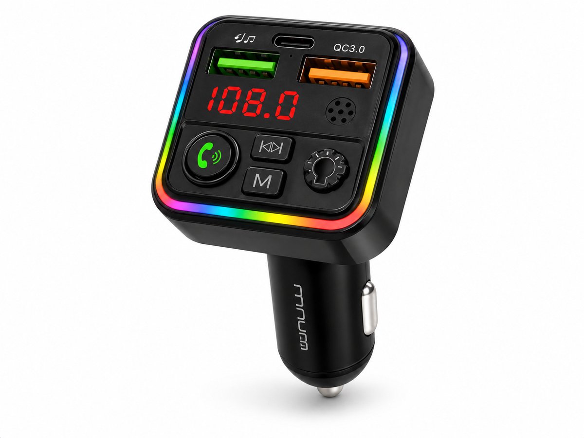 PD25W + QC3.0 FM Transmitter & Bluetooth Autolader – Car MP3 Player