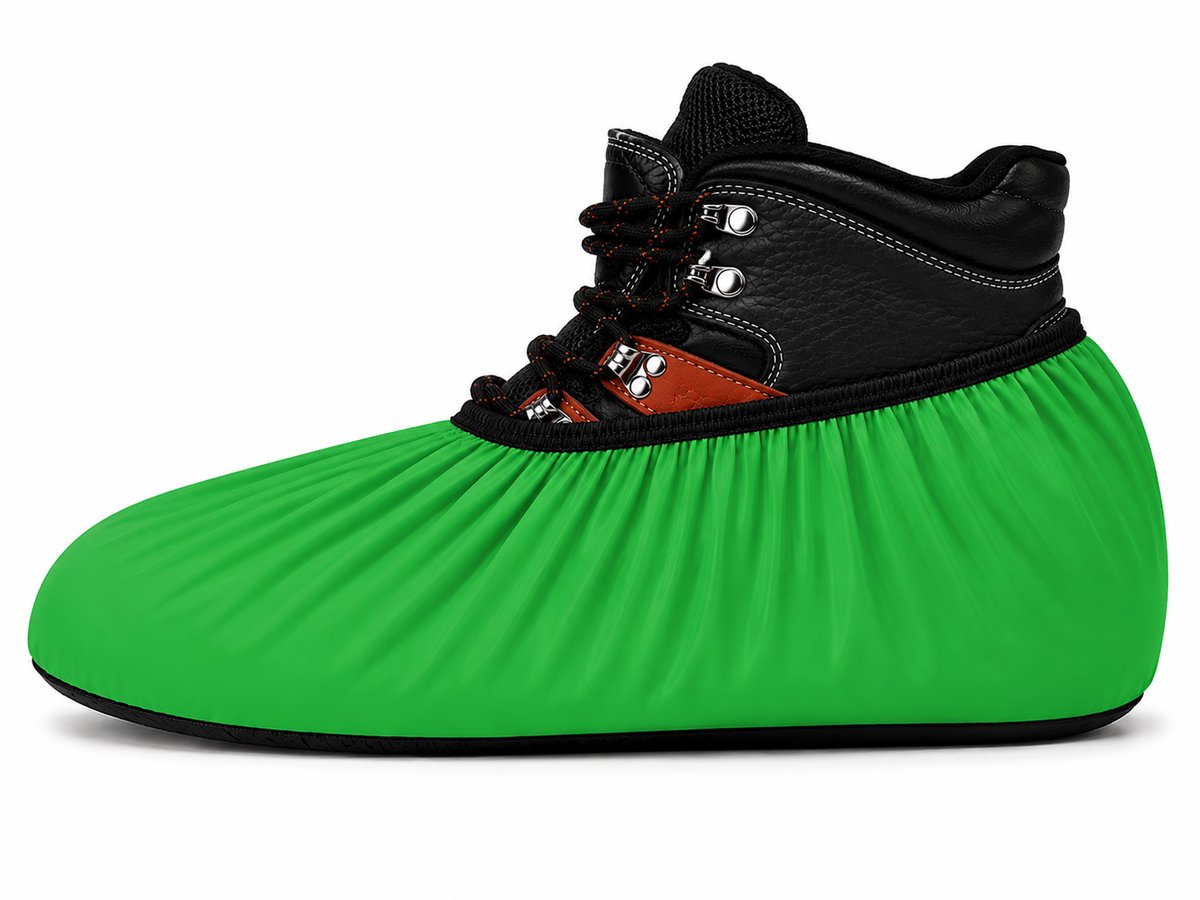 Professionele Overschoenen | Schoenovertrek | Maat 37-42 | Antislip | Groen | Wasbaar | Schoenovertrek | Schoenhoesjes | Schoenhoezen