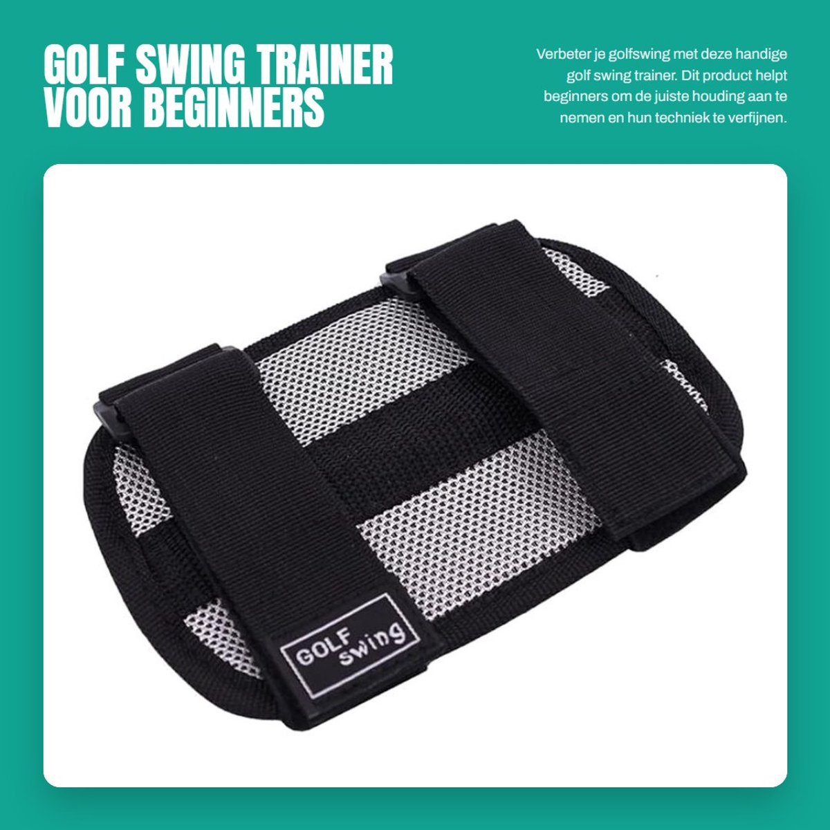 Dailygoods - Golf Swing Trainer voor Beginners met Houding Corrector
