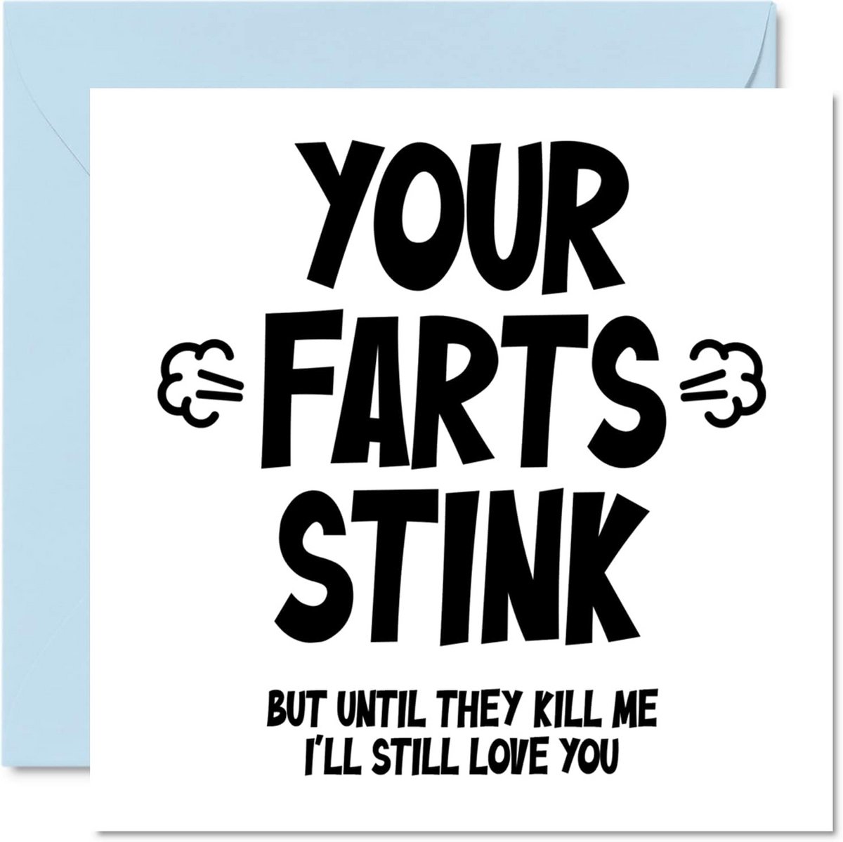 Grappige Verjaardagskaart - Kaart voor Hem - Iemand Verrassen - Uniek Ontwerp - 145mm x 145mm - Multicolor