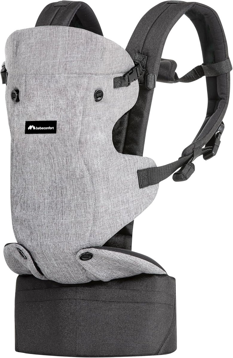 Babydraagzak - Baby drager - Onderweg - 4 Draagposities - 0-15 kg - Zwart