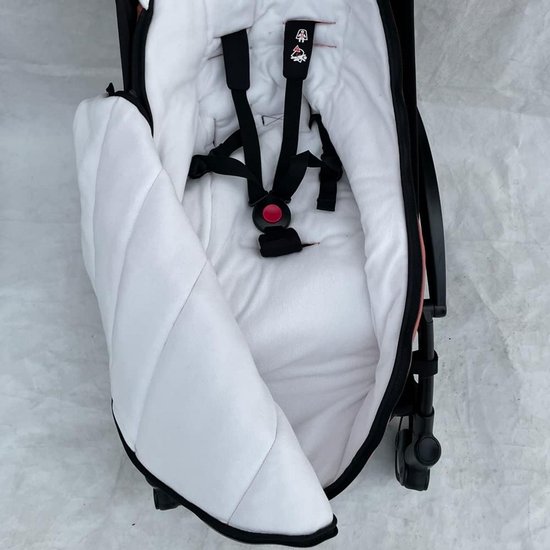 Kinderwagen voetenzak - Baby deken - Baby warm houden - Universele pasvorm - 600 g - Rossig — afbeelding 2