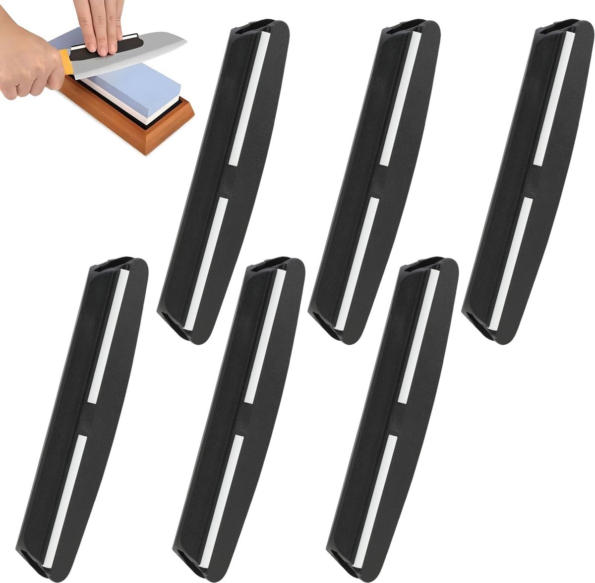 Dailygoods- Slijphulp 15 Graden - Hoekgeleiding - Slijpsteen - Nauwkeurig Messen Slijpen - Stabiele Slijphulp - Ideaal voor Beginners - Slijpgeleider
