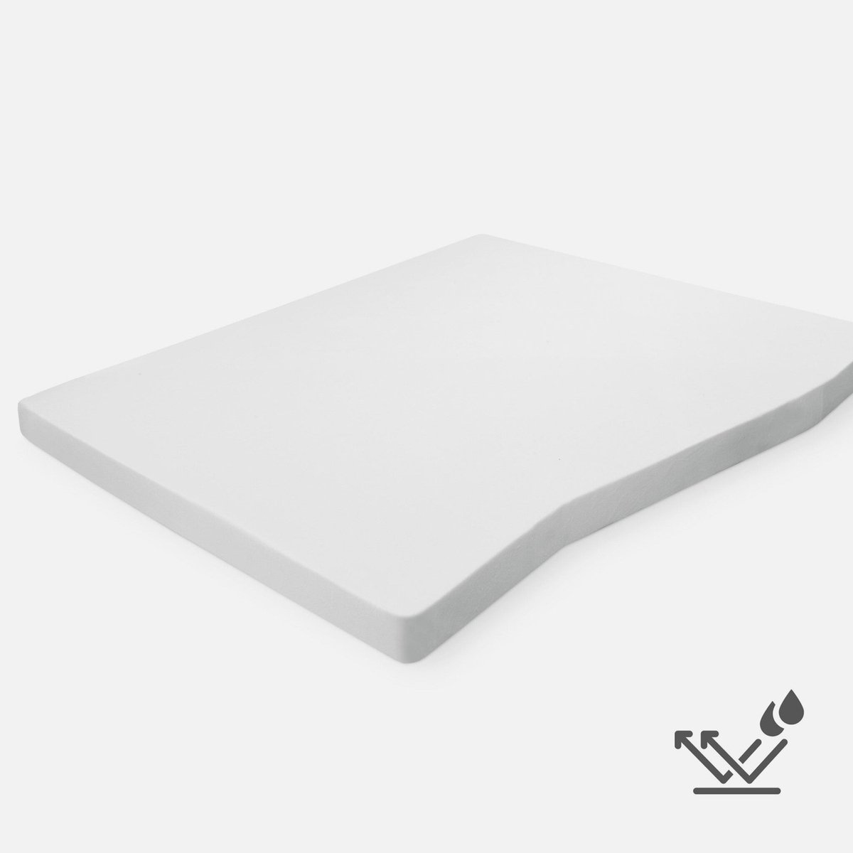 Walra Travel Textiles Matrasbeschermer Waterdicht (hefbed/dwarsbed) - Voor camper of caravan
