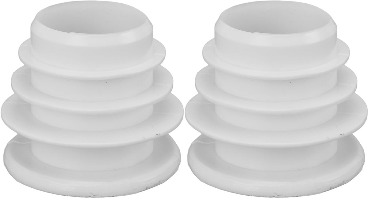 Dailygoods - Zwembadreiniger - Herbruikbare kegeladapter - Eenvoudige installatie - Silicone manchet - Geschikt voor skimmers - 2 stuks