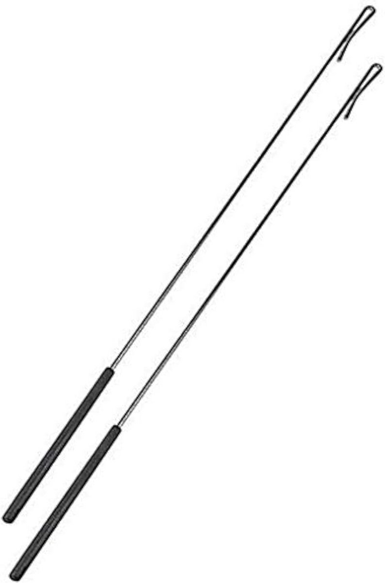 Poppen Armstangen - Poppen Accessoires - Poppen Besturen - Met Rubberen Grip - 2 Stuks - Metaal