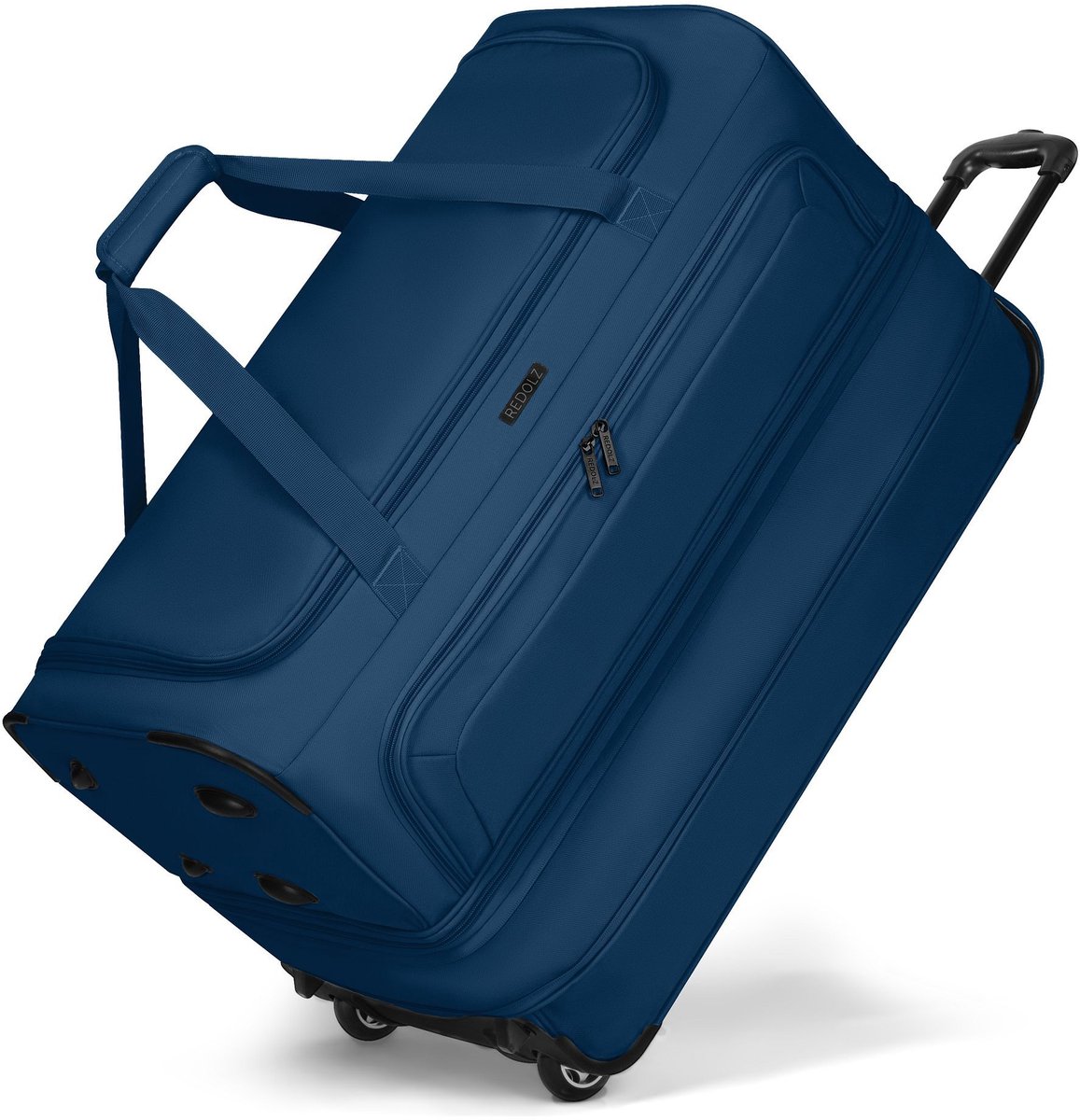 Redolz Duffle Essentials reistas op 2 wielen 70 cm L met uitbreidingsflap - navy