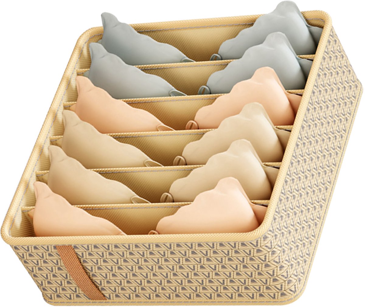 Lade Organizer – Stof – Ruimtebesparend – Stapelbaar – Voor Kledingkast & Slaapkamer