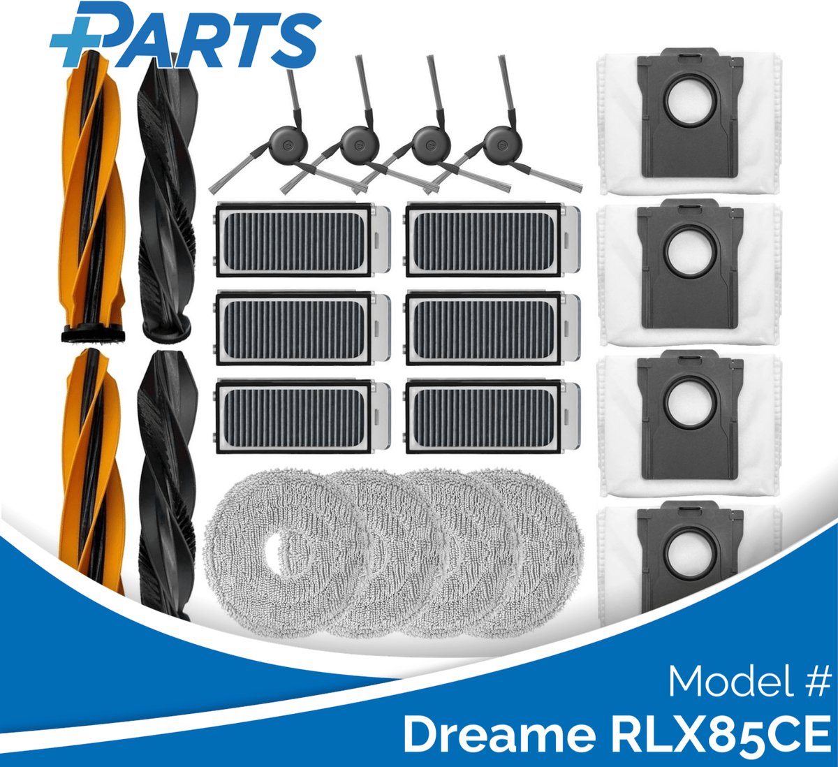 Dreame RLX85CE Onderhoudsset (Plus.Parts® alternatief voor RAK59)