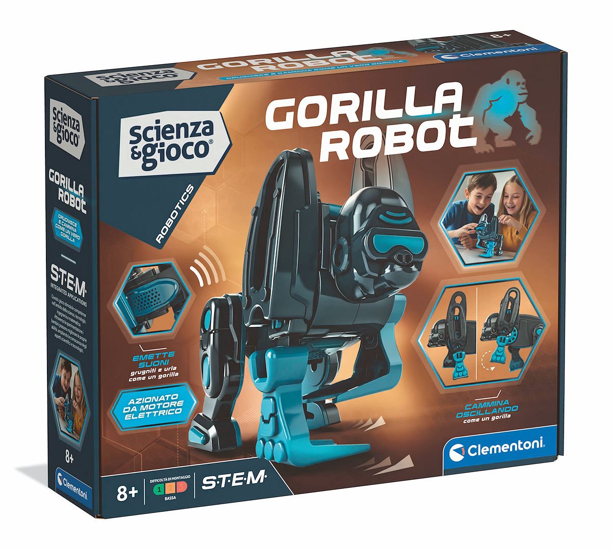 Clementoni wetenschap & spel gorilla robot