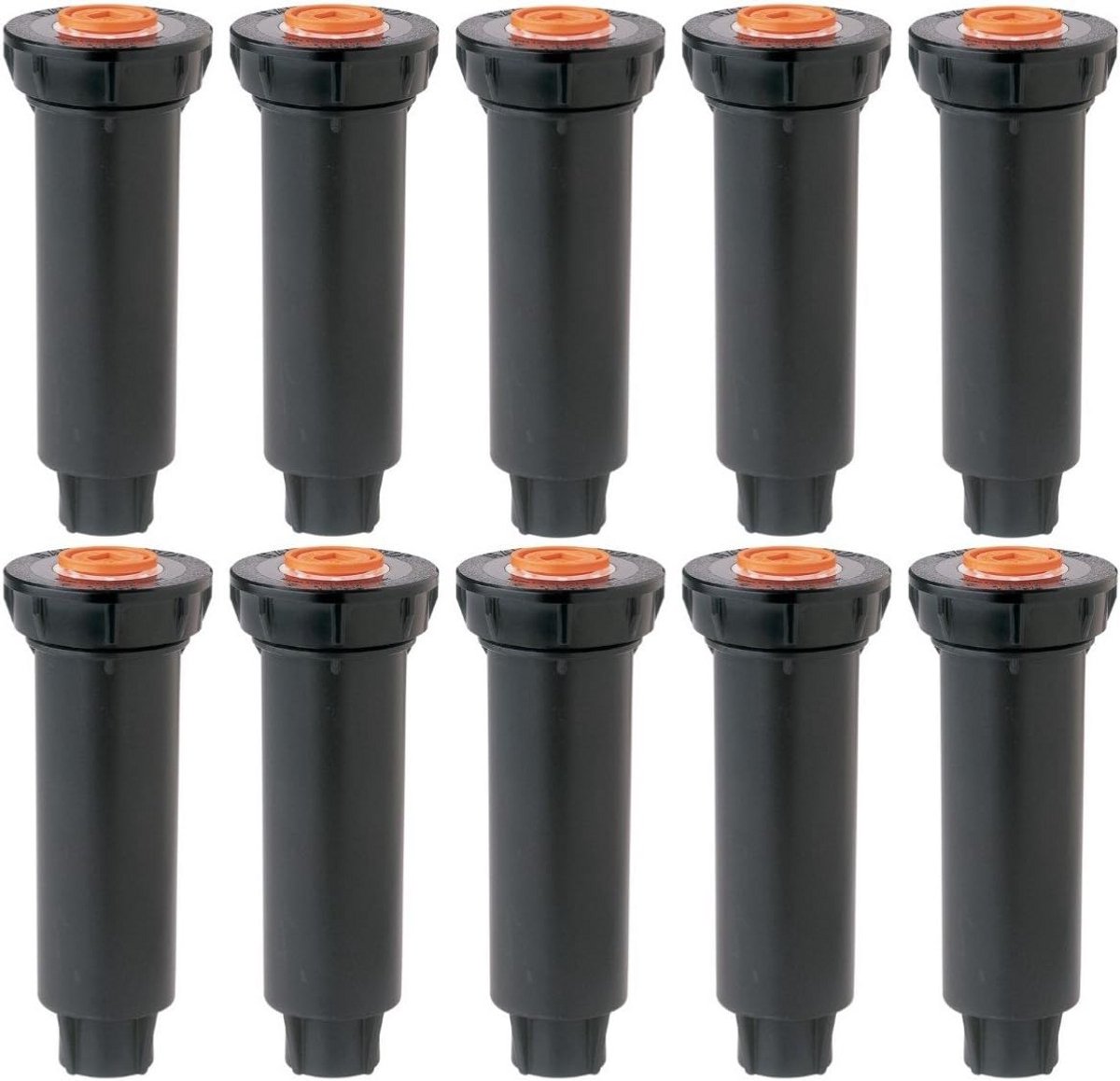 Pop-up sproeiers - Gazon sproeiers - Gazon bewateren - Gepatenteerde ruitenwisserafdichting - 10 stuks - Groen