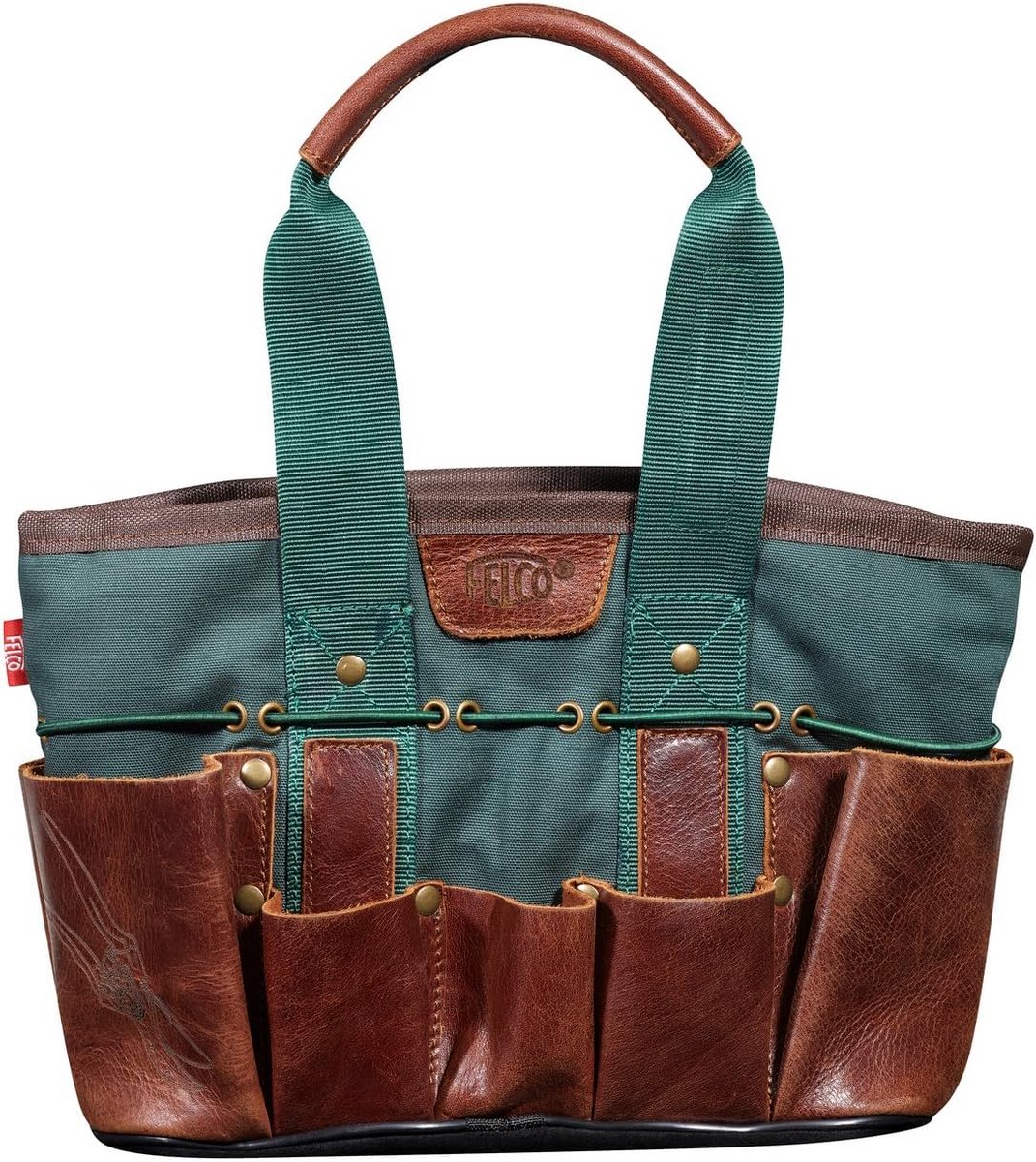 Mini Tuintas - Compacte Tas - Tuinieren Organiseren - Waterafstotend Canvas - 30 cm - Groen