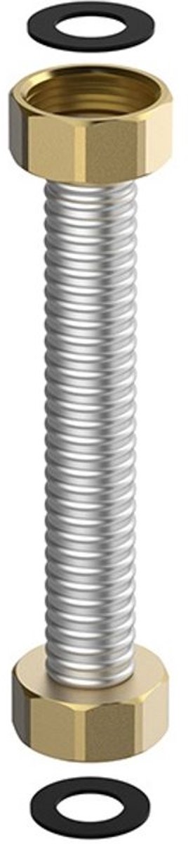 Flamco Inoflex RVS golfbuis DN 16, 3/4 inch IG, 1000 mm, M46153.100