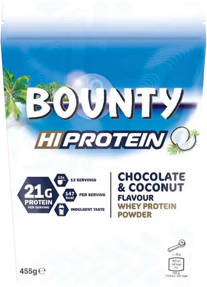 Bounty Protein Powder (455g) Coconut - Eiwitten - Wei-eiwit concentraat
