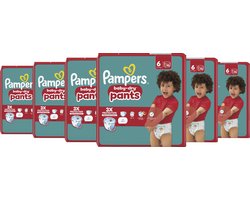 Pampers Baby-Dry Pants - maat 6 - 192 (6 x 32) luierbroekjes (13-19kg) - Stop and Protect