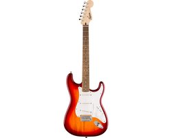 Squier Sonic Stratocaster LRL Sienna Sunburst - ST-Style elektrische gitaar