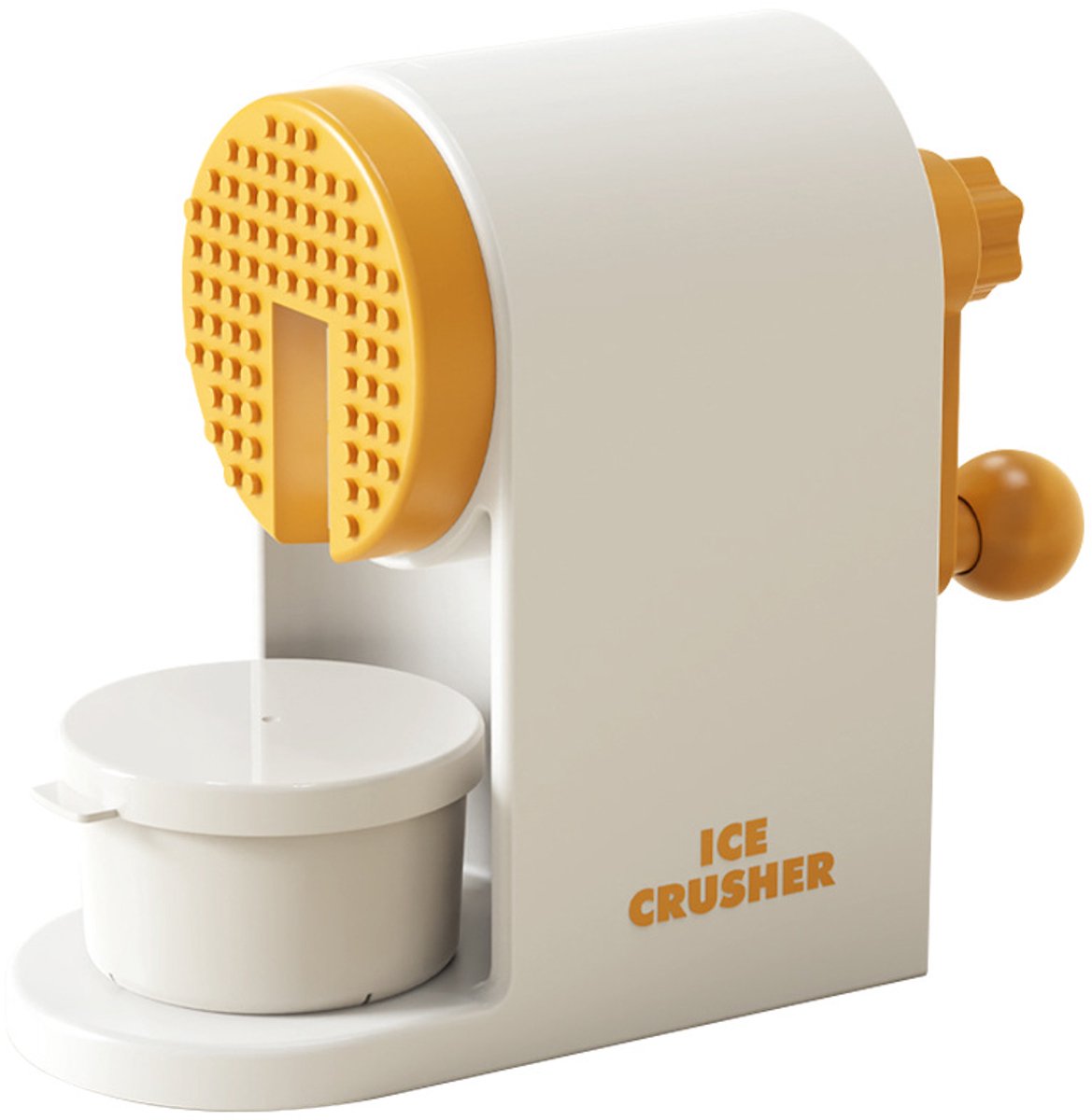 Handmatige Ijsbreker - IJscrushers - Ijsbreker - Ice Crusher - Met zwengel, ijsbak, draagbaar voor keuken/bar - Professionele Ice Crusher - Mini Schepijsmachine Zonder Stroom - Voor Slush en Mellow Ijs, Zomer Keuken Accessoire