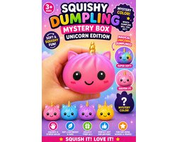 Squishy dumpling mystery box unicorn viral fidget toy - Anti-stress Knijpspeelgoed