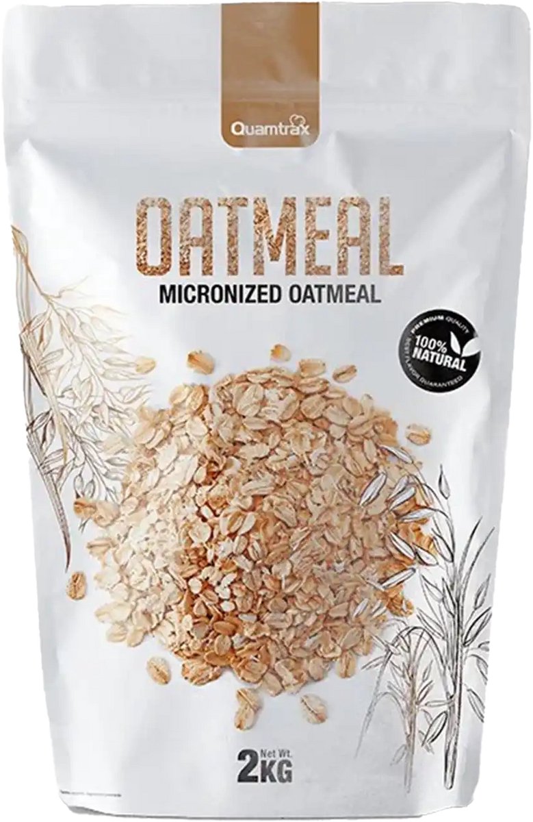 Quamtrax Nutrition Instant Oatmeal - Neutral Flavour
