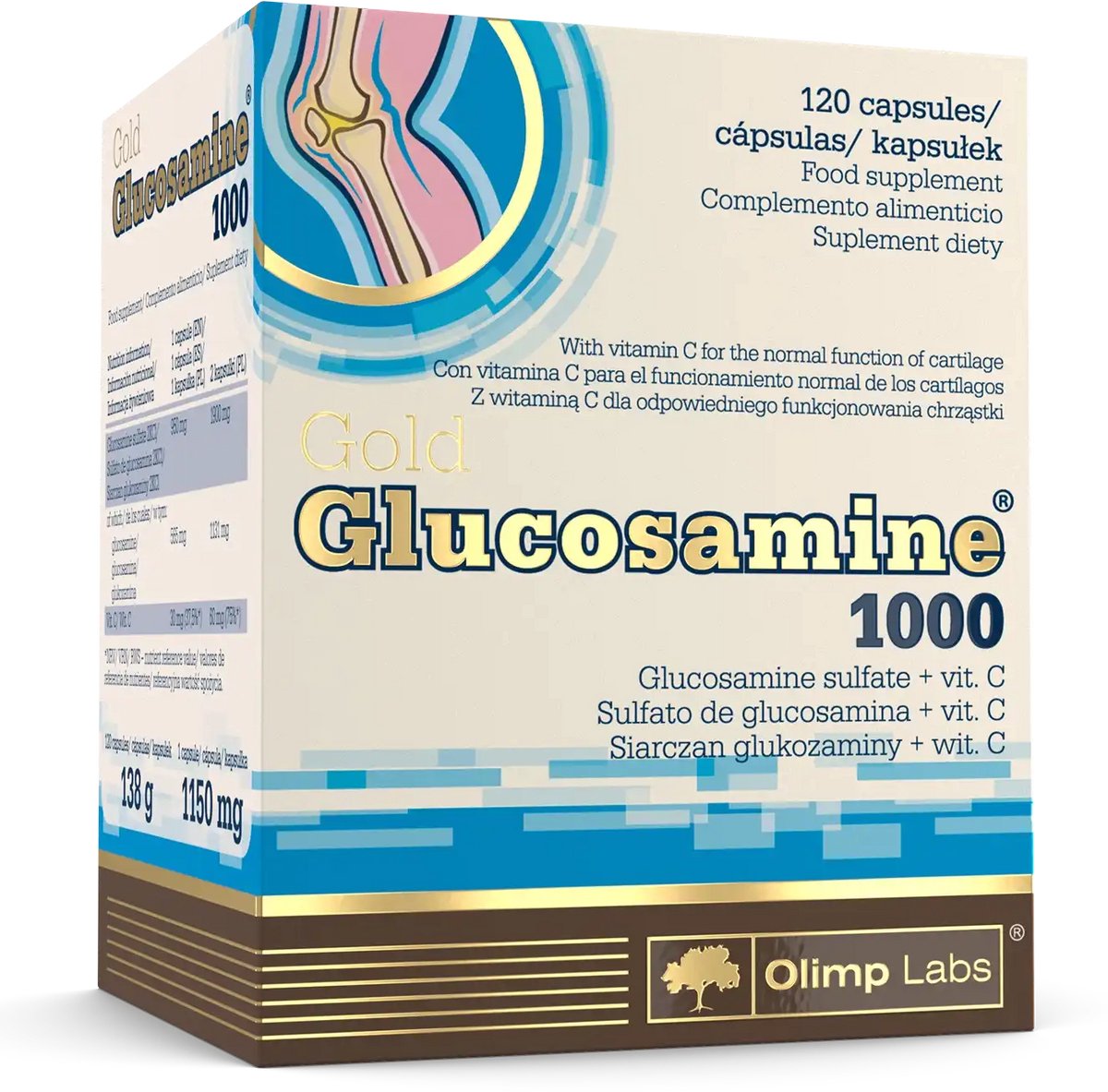 Glucosamine Gold 1000 120caps