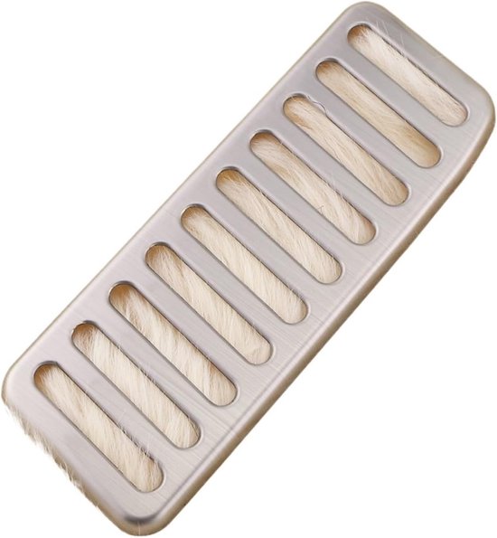 Auto Pedaal Covers - Gas Rem - Veiliger Rijden - Antislip Oppervlak - Set van 3 - Zilver Zwart — afbeelding 5