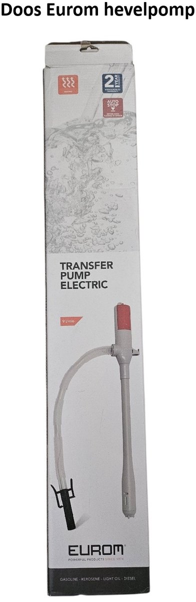 Eurom Elektrische hevelpomp + Autostop thumbnail 3