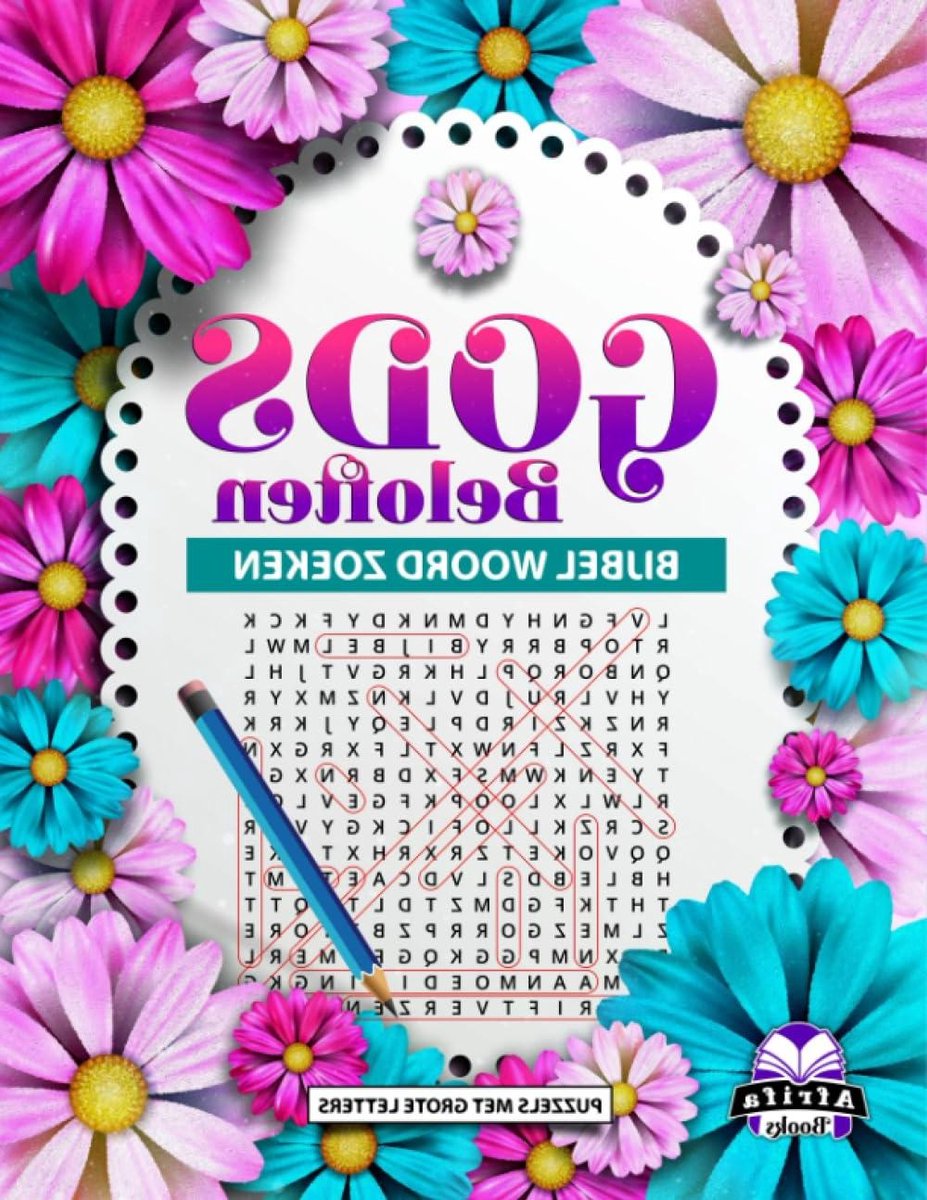 Bijbel Woord Zoeken - Grote Letters - Inspiratie Vinden - Schriftverzen Puzzels - 114 Pagina's - Niet gespecificeerd