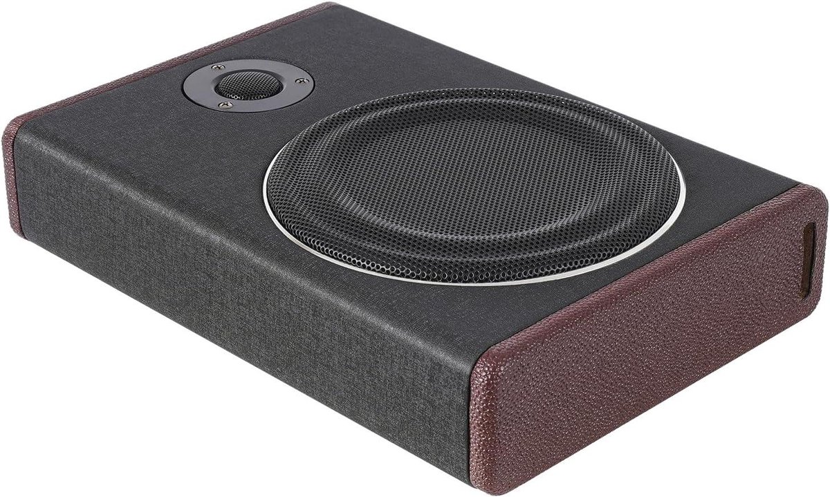 Auto subwoofer - Basluidspreker - Auto audio - Ultradun ontwerp - 8 inch - Zwart