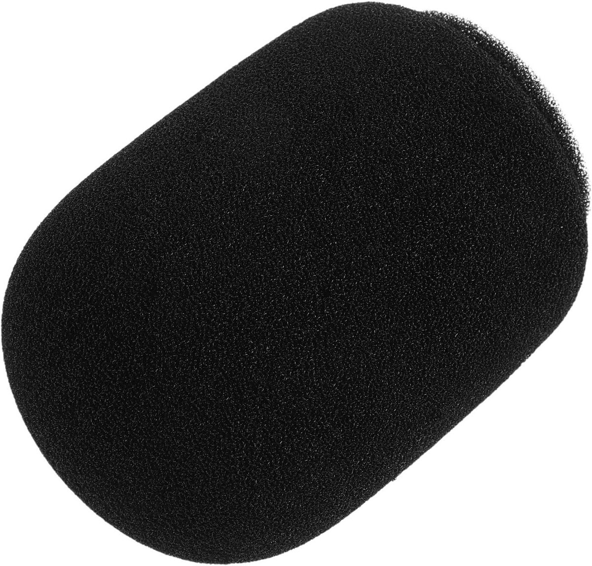 Microfoon Windkap - Spons Hoezen - Heldere Opnames - Ruisonderdrukking - 11.5 cm - Zwart