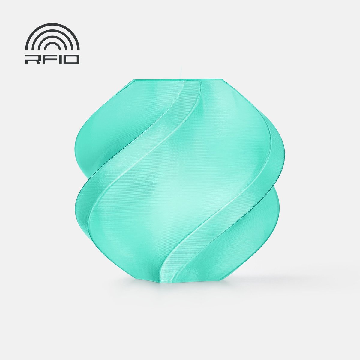 Bambu Lab PETG Translucent Teal zonder spoel 1.75mm