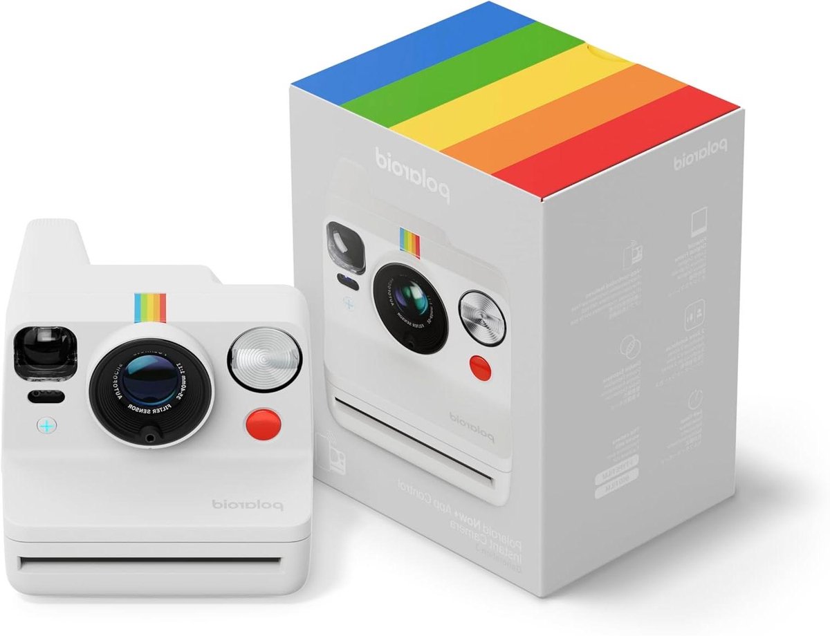 Directklaar Camera - Instant Fotocamera - Creatieve Fotografie - Bluetooth App Connectie - i-Type Film - Wit