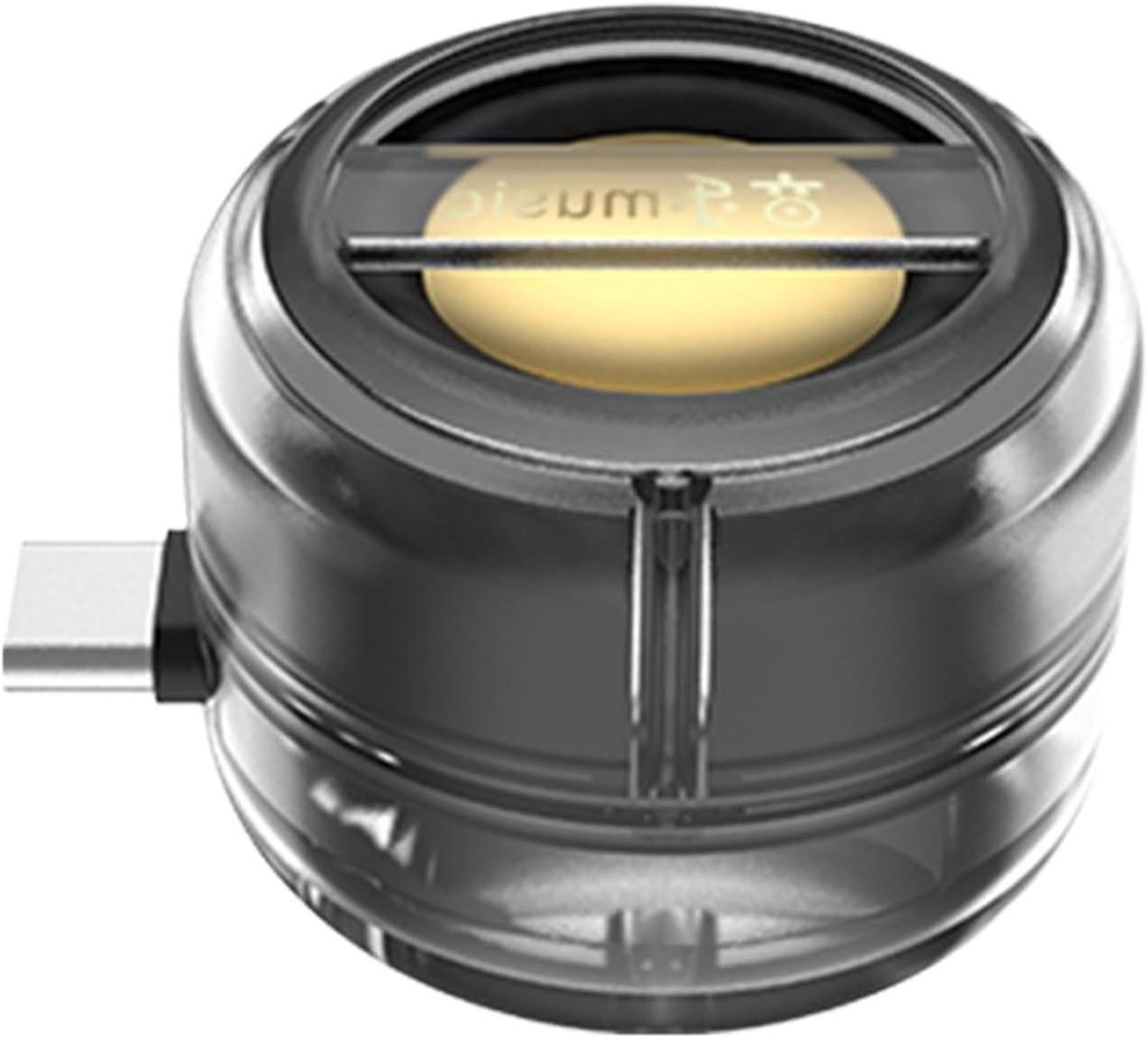 Draagbare Speaker - Compacte Audio - Buiten Muziek - Vijfvoudig Geluid - 5-6 Uur Speeltijd - Transparant