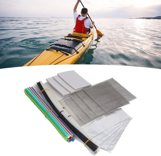 Plastic Lasstaven Set - Lasser Benodigdheden - Kunststof Reparatie - 7 Soorten Materialen - 106 Delen - 12 Kleuren — afbeelding 2