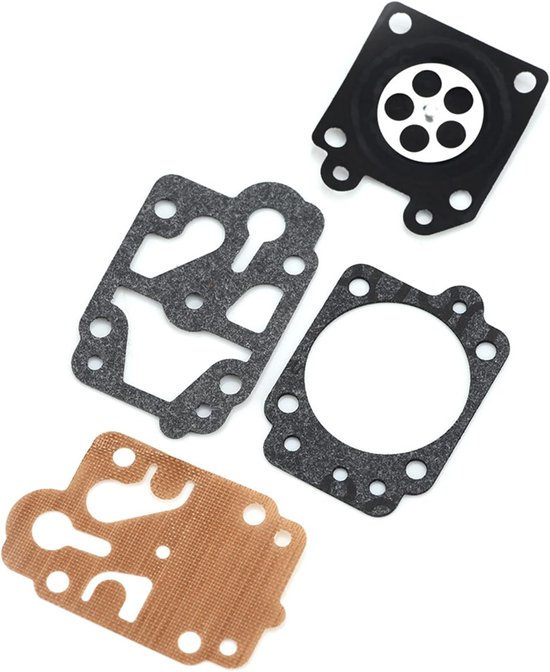 Carburateur Reparatiekit - Reserveonderdeel Bosmaaier - Motoronderhoud Tuin - Complete Set - 8.5x5.1x3 cm van Merkloos — afbeelding 2