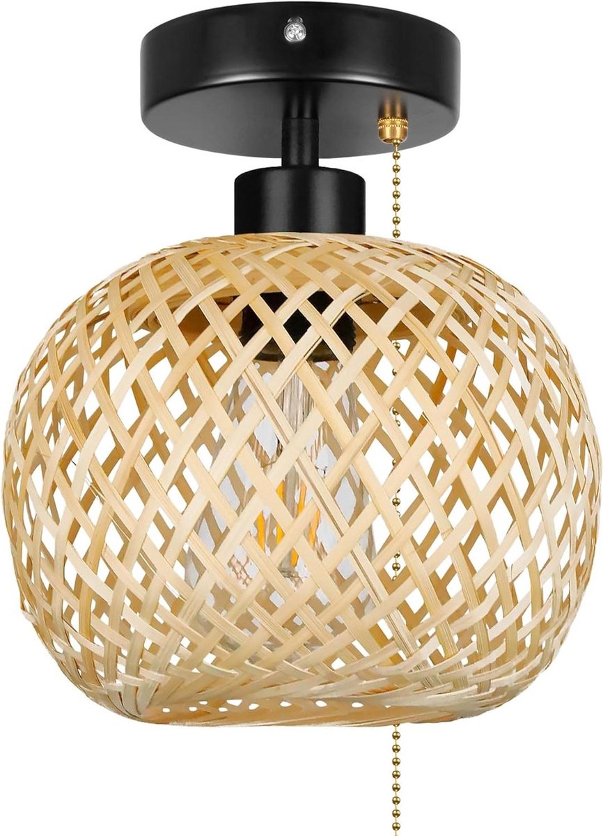 Plafondlamp 12V - Binnenverlichting Motorhome - Camper Verlichting - Industriële Lampenkap