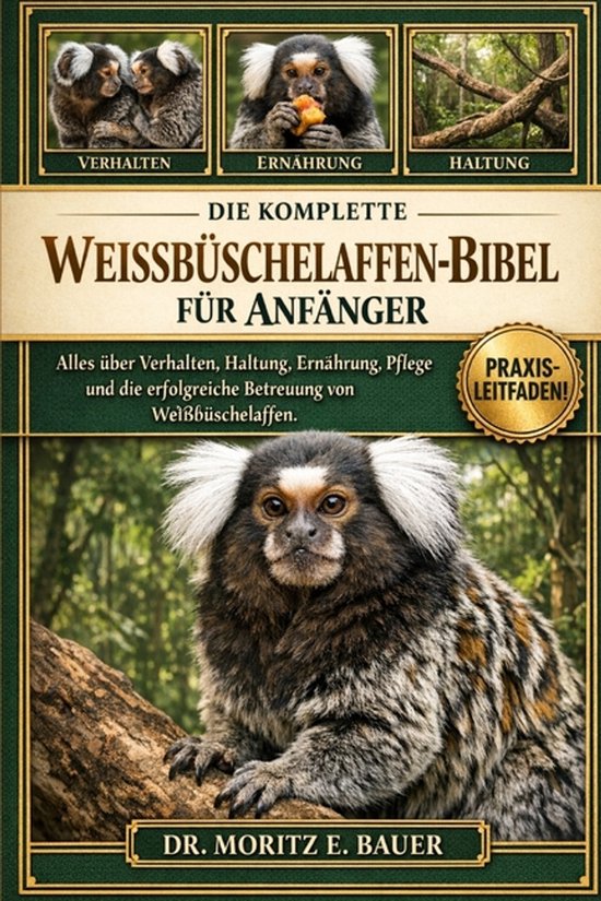 Die Komplette Weissbüschelaffen-Bibel Für Anfänger - cover