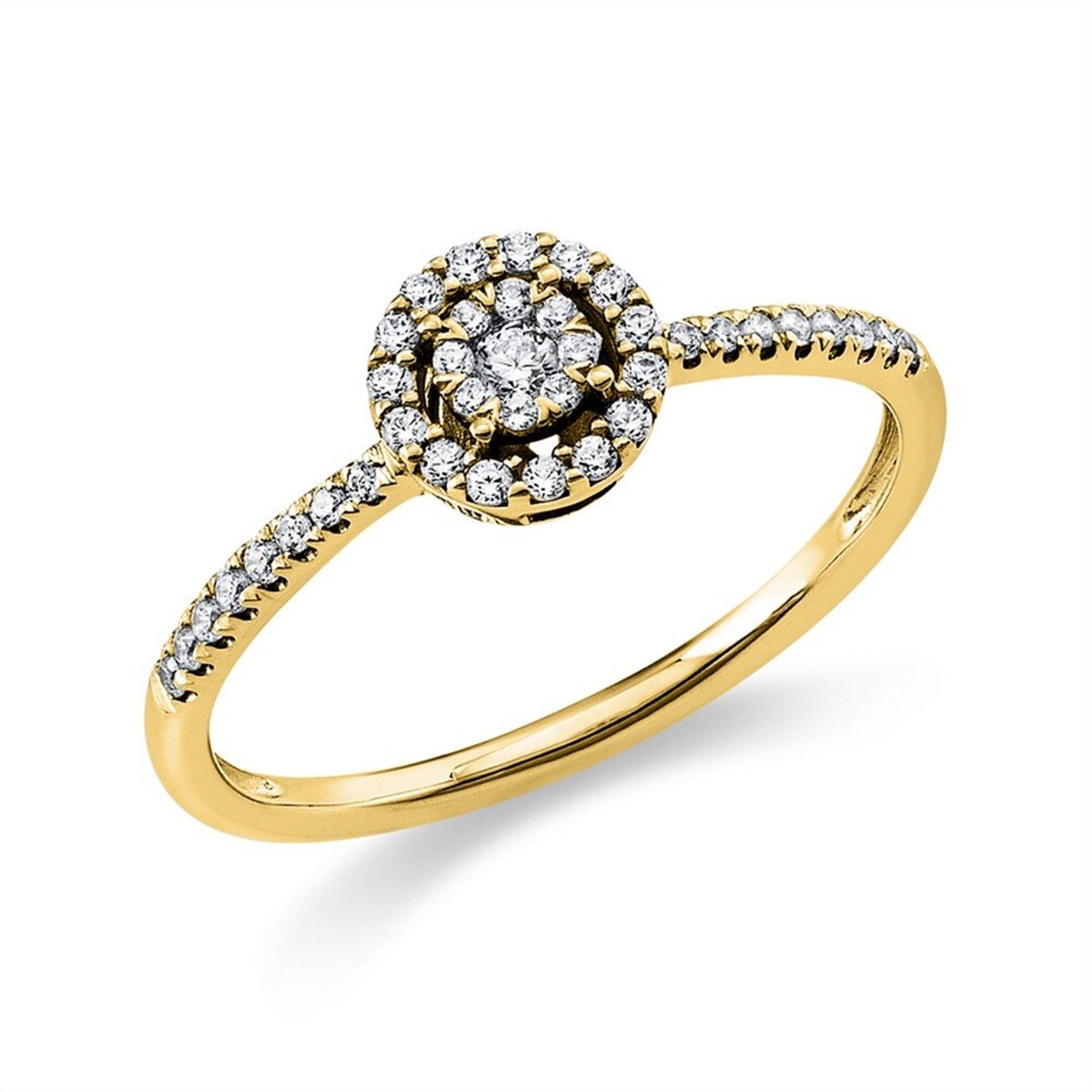 Luna Creation - 1Q217G453-3 - Ring - Dames - 585GG - Ringmaat 53