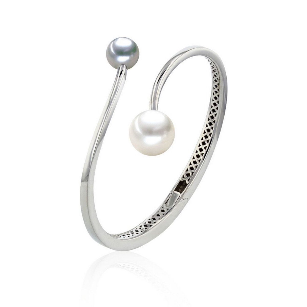 Luna-Pearls - 104.0509 - Armband - 750/-Roze goud met Tahiti gekweekte parel