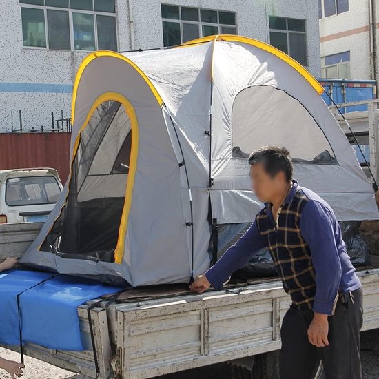Vouwbare Camping Tent voor Auto, 200cm, Multifunctionele Buiten Tent voor Kamperen en Vissen, 210D Oxford Stof — afbeelding 5