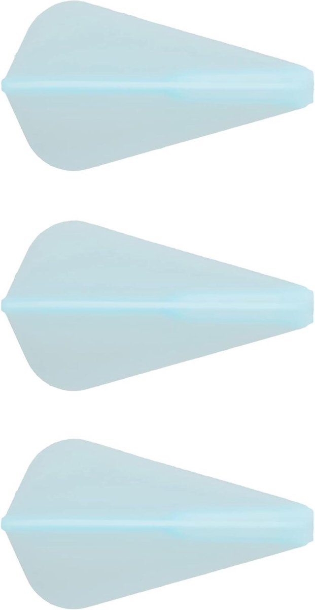 Dart Flights - Volo Vorm - Precisie Spel - Innovatief Systeem - 3 Stuks - Blauw