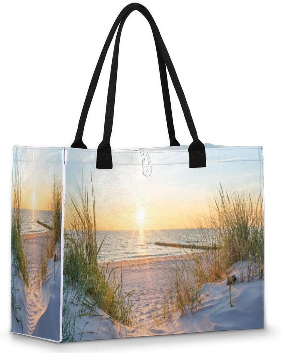 Grote Handtas - Strand Tote - Dagelijks Gebruik - Grote Capaciteit - 23.5 Liter - Kleurrijk