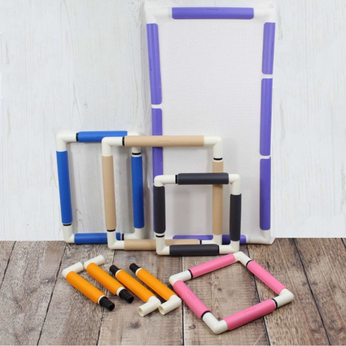 Nurge Borduur Snap Frame 21×29 - kunststof borduurraam met clips
